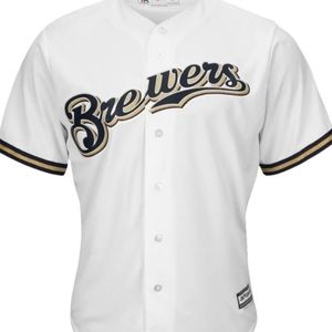 Majestic Shirts Milwaukee Brewers Jersey Baseball Majestic